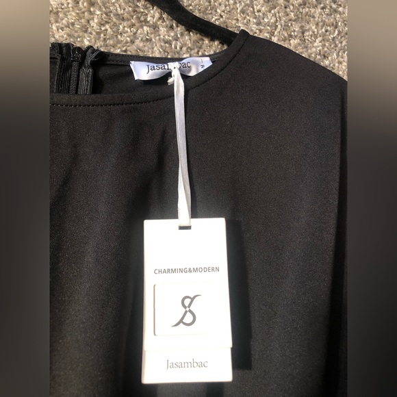 NWT JASAMBAC Bodycon Pencil Dress Sz Medium - Picture 5 of 6